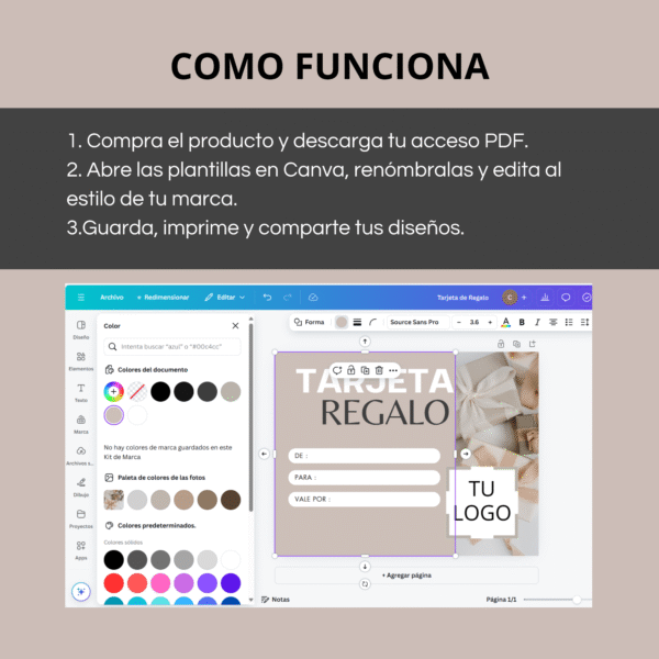 Paquete Minimalista – Plantillas Prediseñadas